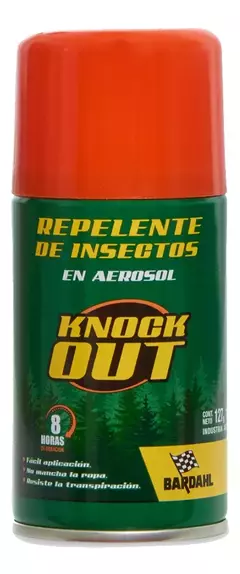 Repelente De Mosquitos Insectos Knock Out Verde 127 Gr