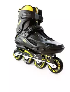 Rollers Annezi Freestyle Street Black Aluminio Freeskate 4x80 en internet