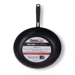 Sarten De Hierro Masterchef 25 Cm Mfsar25 Espesor 3mm - HURLINBOX