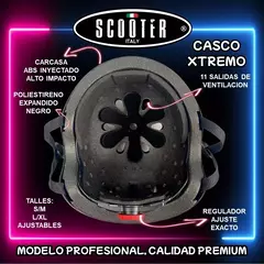 Casco Scooter Italy Freestyle Adulto Regulable - HURLINBOX