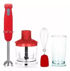 Minipimer + Accesorios Mixer Kanji Kjh-bl1000r 220v 1000w en internet