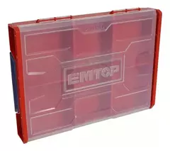 Caja Gavetero Organizador Apilable Trabas 340x250x60mm Emtop eptbv01 - comprar online