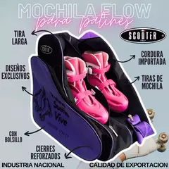 Imagen de Mochila Porta Patines Scooter Italy Flow
