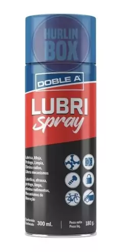 Lubricante Multiuso Aerosol Lubri Spray Doble A 300 Ml 180g