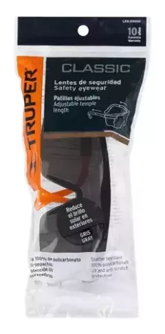 Gafas Lentes De Seguridad Anti Rayaduras Truper 14213 en internet