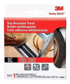 Cinta Antideslizante 3m 5,08 Cm X 4,57 M
