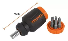 Destornillador Desarmador Puntas Kit 7 Piezas Truper 10751 - HURLINBOX