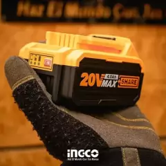 Batería De 20v Li-ion 4.0ah Industrial Ingco Fbli2002 - comprar online