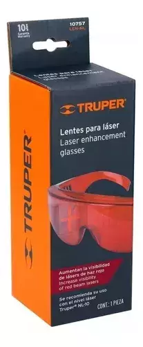 Lentes De Seguridad Para Laser Rojo Truper 10757 en internet