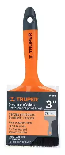 Pincel Profesional Ancho 7,5cm Mango Plástico Truper 14485