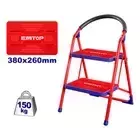 Escalera De Acero Emtop ESLR1021 2 Escalones 150kg - comprar online