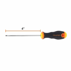 Destornillador Plano 1/8x4 Mango Grip Truper 14019 en internet