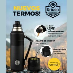 Termo Acero Inoxidable 1 L Pico Flow 360 Inox Edition Driven en internet
