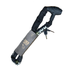 Cadena Forrada Y Candado 10mm X 90cm Moto Bici - Stark - comprar online
