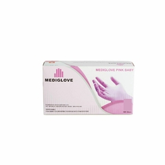 Guantes Nitrilo Rosa X 100u - Mediglove - comprar online