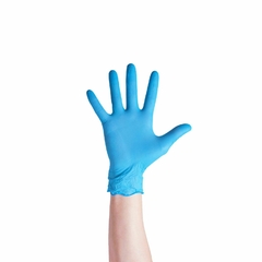 Guantes Nitrilo Azul X 100u - Mediglove