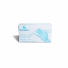 Guantes Nitrilo Azul X 100u - Mediglove - comprar online