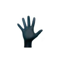 Guantes Nitrilo Reforzado Negro X 100 Unidades - Mediglove