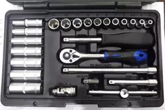 Juego De Tubos + Puntas + Accesorios 46 Piezas Extrapol 46s - comprar online