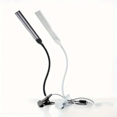 Lampara Velador Para Atril Luz Led Doble Flexible Lectura - HURLINBOX