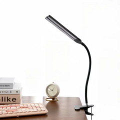 Lampara Velador Para Atril Luz Led Doble Flexible Lectura