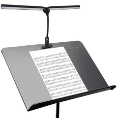 Lampara Velador Para Atril Luz Led Doble Flexible Lectura en internet