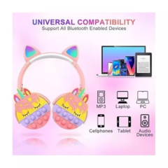 Auriculares Inalámbricos Para Niños Varios Colores