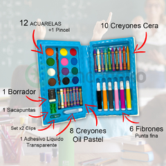 Estuche 42 Piezas para Niños - HURLINBOX