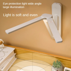 Lámpara Plegable Escritorio Pared Doble Leds Recargable en internet