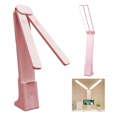 Lampara Escritorio Velador Recargable Doble Leds 3 Tonos - comprar online
