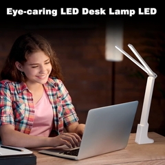 Lampara Escritorio Velador Recargable Doble Leds 3 Tonos - HURLINBOX
