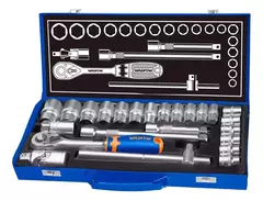 Set Juego De Tubos Wadfow Con Crique 1/2 24 Piezas Wst2l24ws
