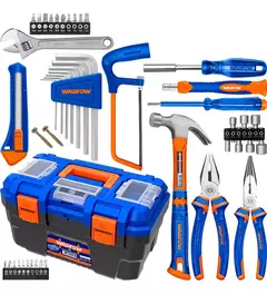 Juego Set De Herramientas 84 Pzs Llave Pinza Wadfow Whs3b85