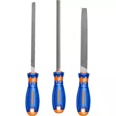 Juego De Limas Wadfow Para Madera 3 Piezas Wsf1403 - comprar online