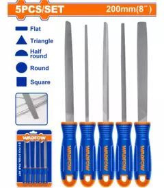 Juego De Limas Para Aceros 5 Pzs Wadfow Wsf2405 - comprar online