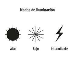 Imagen de Linterna Recargable Lampara Led Aluminio 310 Lm Truper 16777