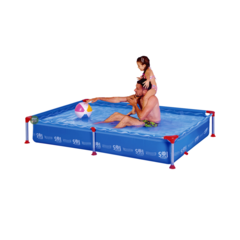 Pileta Estructural Rectangular Sol De Verano Sol 200 1500 Lt