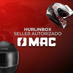 Casco Moto Integral Doble Visor Mac 069 Force Solid Black - tienda online