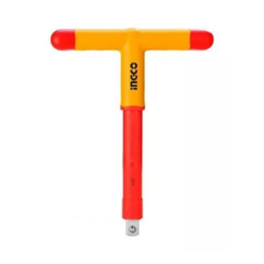 Llave T Aislada 1000v 1/2 PuLG Ingco Hith121 Color Amarillo