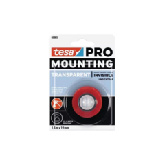 Cinta Bifaz Tesa 66965 Pro Mounting Transparente 19mm X 1,5m