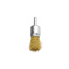 Cepillo Rizado Estilo Brocha 24mm Vastago 1/4 Ingco Wb70241
