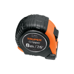 Cinta Metrica Metro Gripper 8m X 25mm Truper 102666