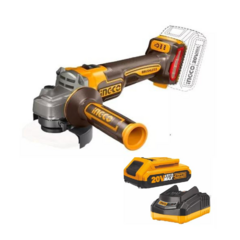 Amoladora 20v Brushless 115m Ingco Cagli21154 Cargador + Bat