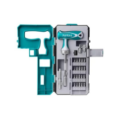 Juego Destornillador Mango T 25 Puntas Total Tacsd30256