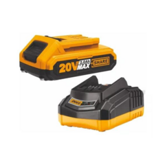 Cargador + Bateria 20v 2.0ah Power Ingco