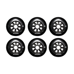 Pack 6 Ruedas 100 Mm 85 A Soul Stark Roller Profesional