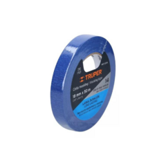 Cinta De Enmascarar Azul 50m X 18mm Truper 12621
