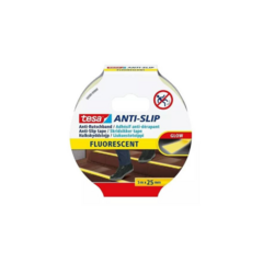 Cinta Fluorescente Antideslizante Tesa Glow 25mm X 5m 55580