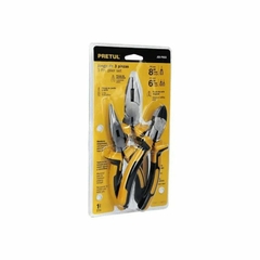 Kit 3 Pinzas Mango Comfort Grip Pretul 22966