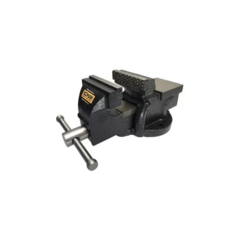 Morsa De Banco Konan N°4 Fija Con Yunque Profesional 105 Mm